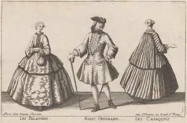 Die Palatinen / Gewöhnliche Kleidung / Die Casaquins