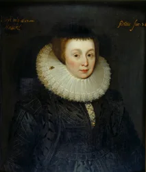 Porträt von Lady Emily Howard, frühes 17. Jahrhundert