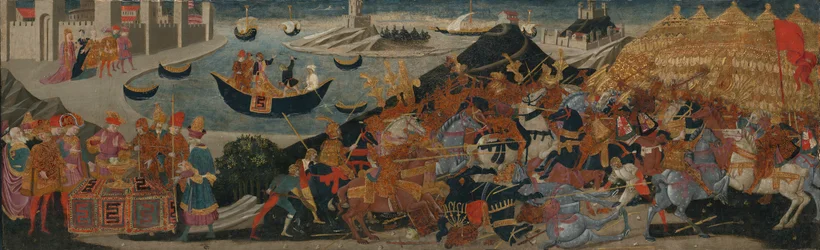Die Schlacht von Pharsalus und der Tod von Pompeius, 1455-60